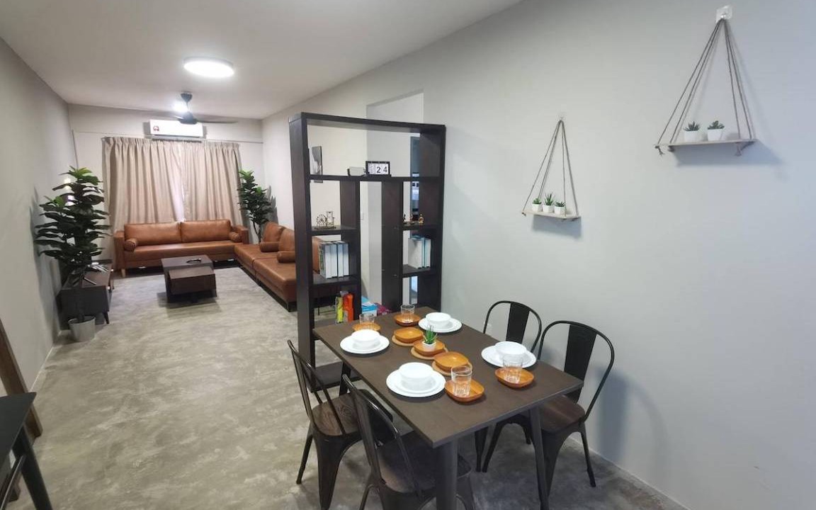 Sungai Sekamat Apartment | 100 m² Apartment ∙ 3 bedrooms ∙ 8 guests