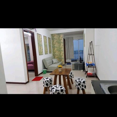 Pluit Apartment | 2 BR Jungle Decor Beautiful Sea View Fast Internet Top Of The Mall