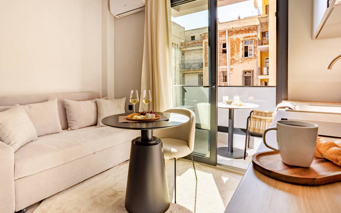 Thessaloniki City Centre Apartment | 22 m² Studio flat ∙ 1 bedroom ∙ 4 guests