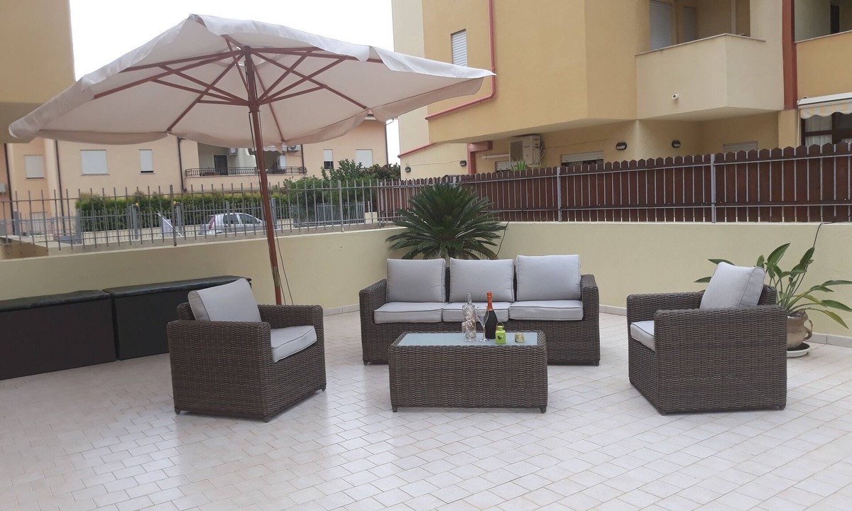 Pizzo Apartment | 3 bed apartment, 1 bathroom, Large Private Patio & Garden, Mountain views,