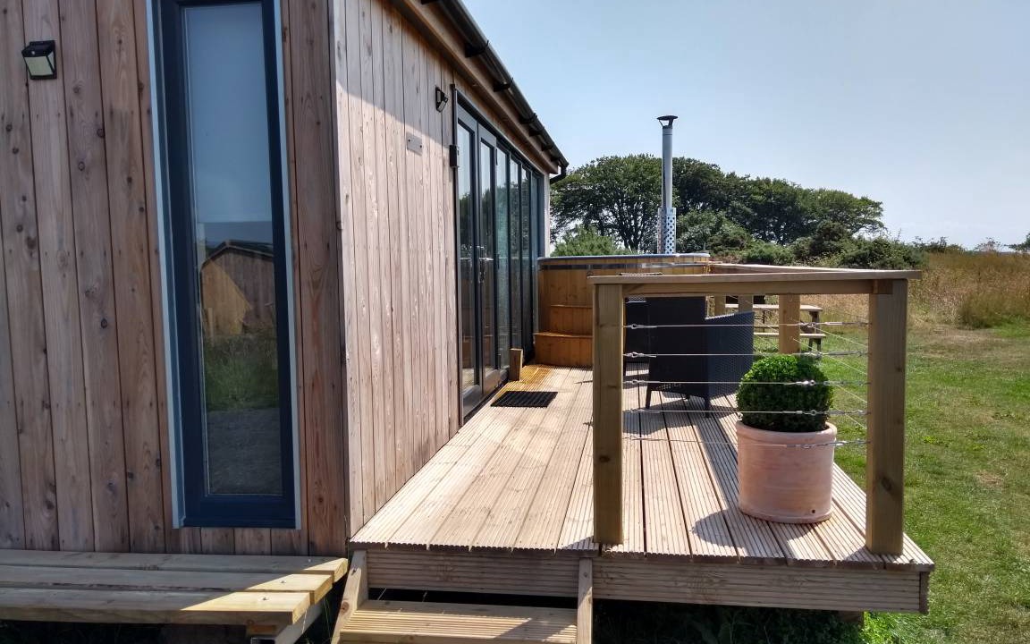 Dalry Cabin | 40 m² Lodge ∙ 1 bedroom ∙ 3 guests