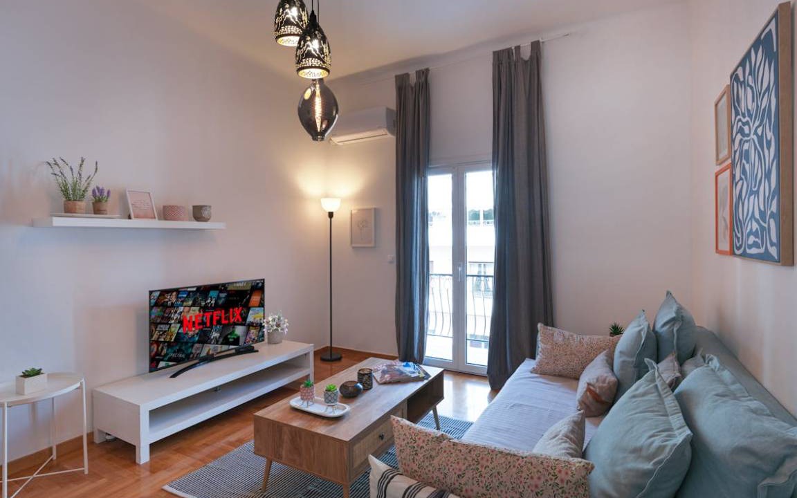 Neos Kosmos Apartment | 48 m² Apartment ∙ 2 bedrooms ∙ 5 guests