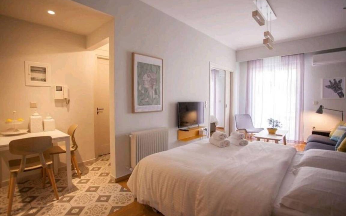 Makrigianni Apartment | 50 m² Apartment ∙ 1 bedroom ∙ 6 guests