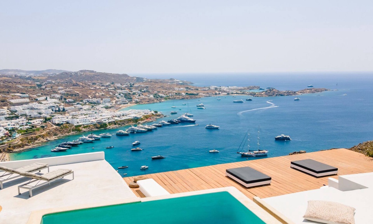 Psarou Villa | 6 bedroom en suite villa