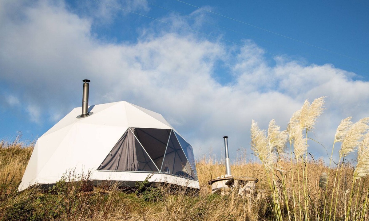 Anstruther Cabin | A glamping dome that sleeps 4 guests in 0 bedrooms