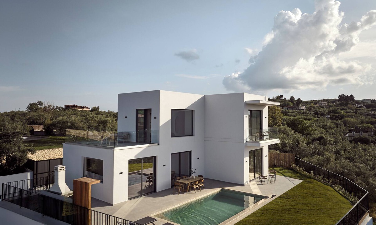 Planos Villa | Akra Villa, a Cliffside Escape with Pure SeaViews