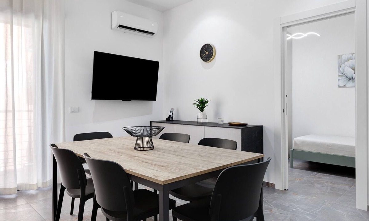Partinico Apartment | Apartment 'La Rocca D'amuri - Aura' with Balcony, Wi-Fi and Air Conditioning