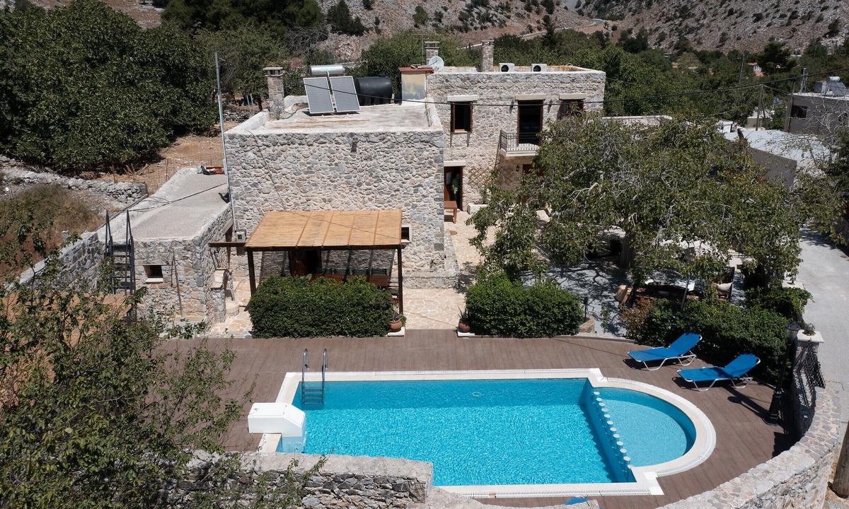 Impros Villa | Archodiko villa for 10 guests,Private pool,Near Sfakia