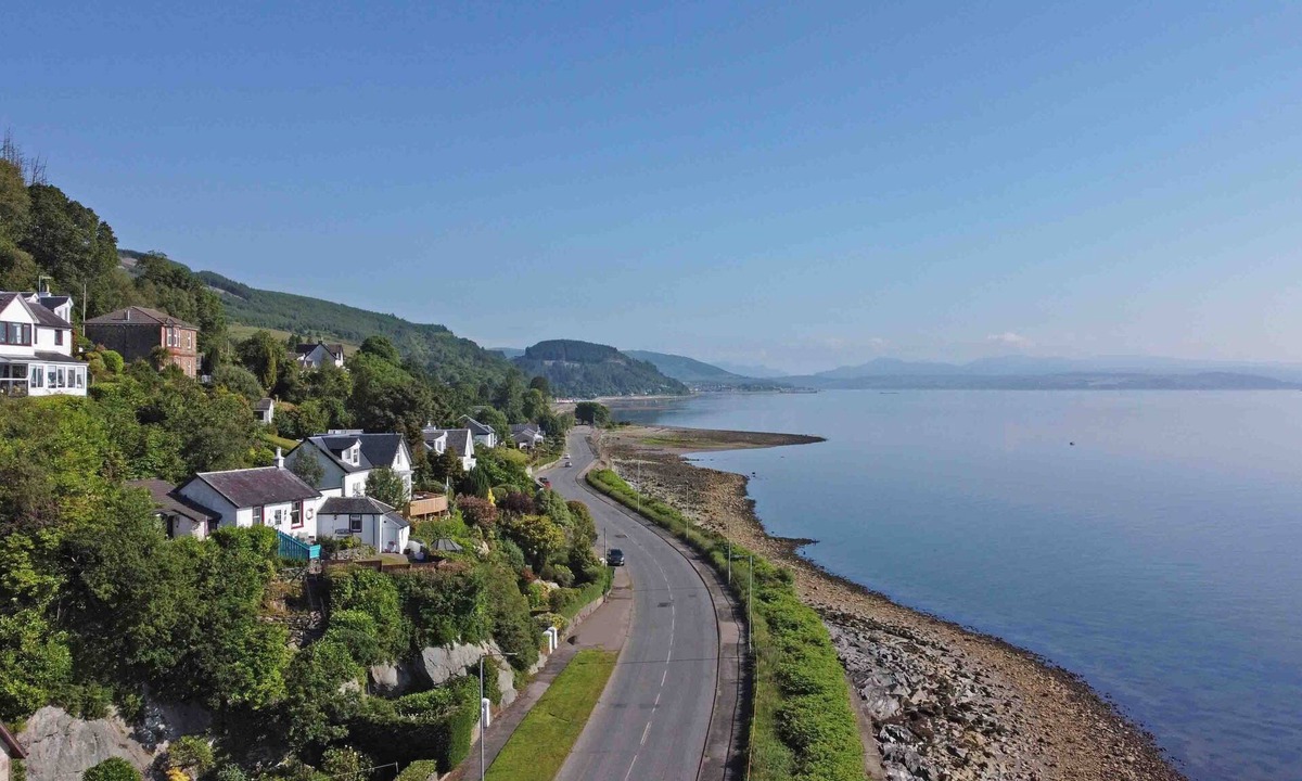 Innellan Cottage | Arthur's Seat, elevated cottage, sea views