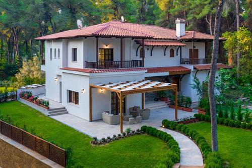 Sane Villa | Asteri Villa with Outdoor Hot Tub, Sani Luxury Villas Collection