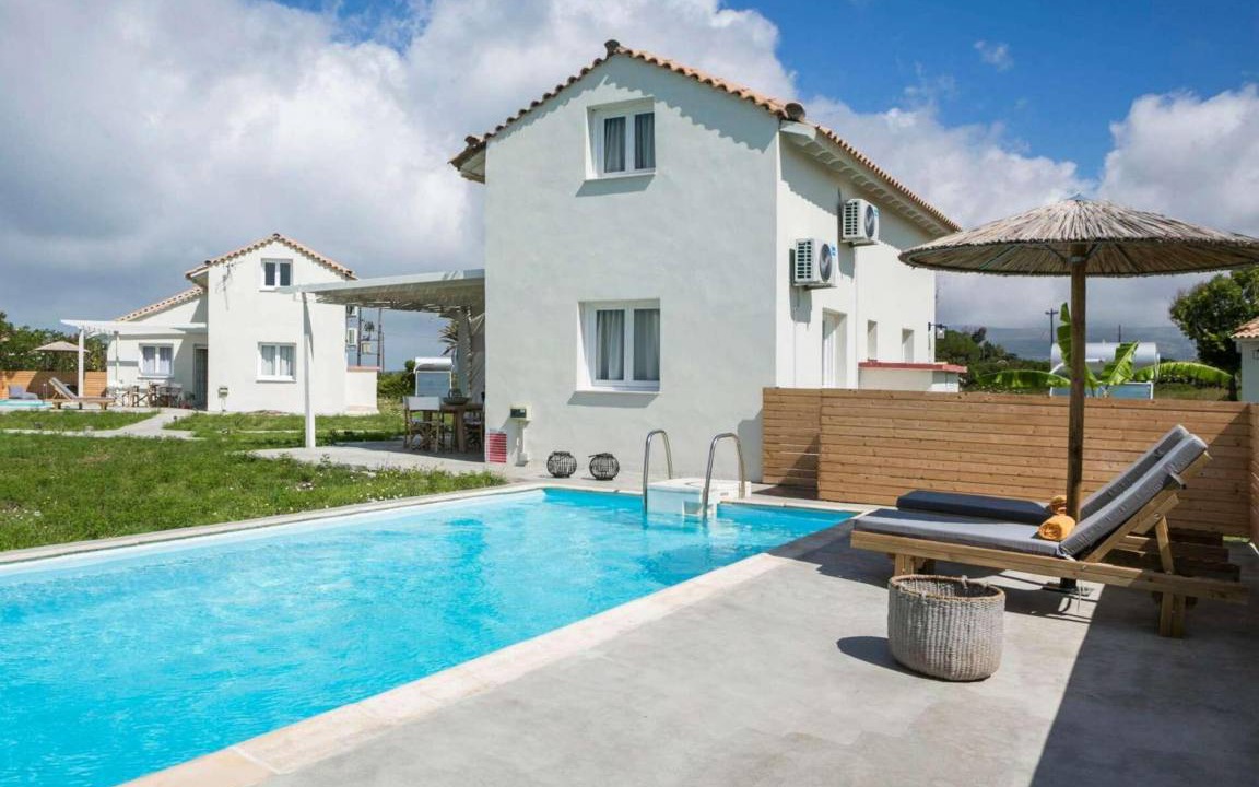 Kounopetra Villa | Boho Blue in Lixouri