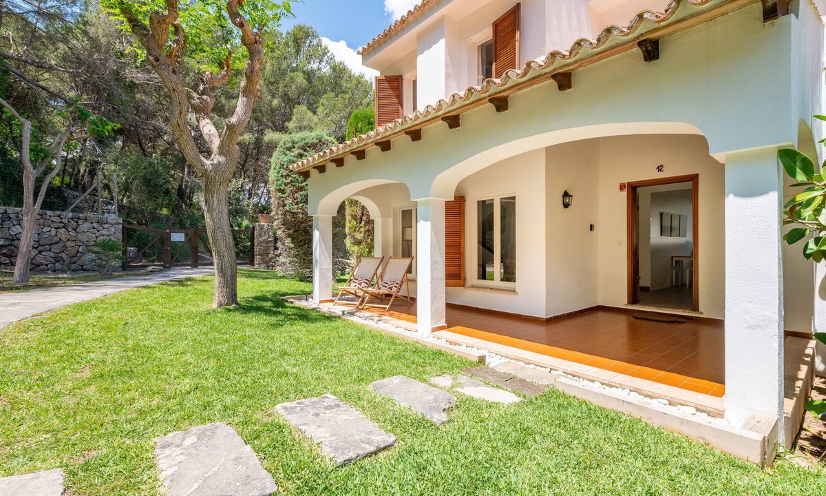 Cala San Vicente Apartment | 'Can Botana 12' with Mountain View, Wi-Fi and Air Conditioning