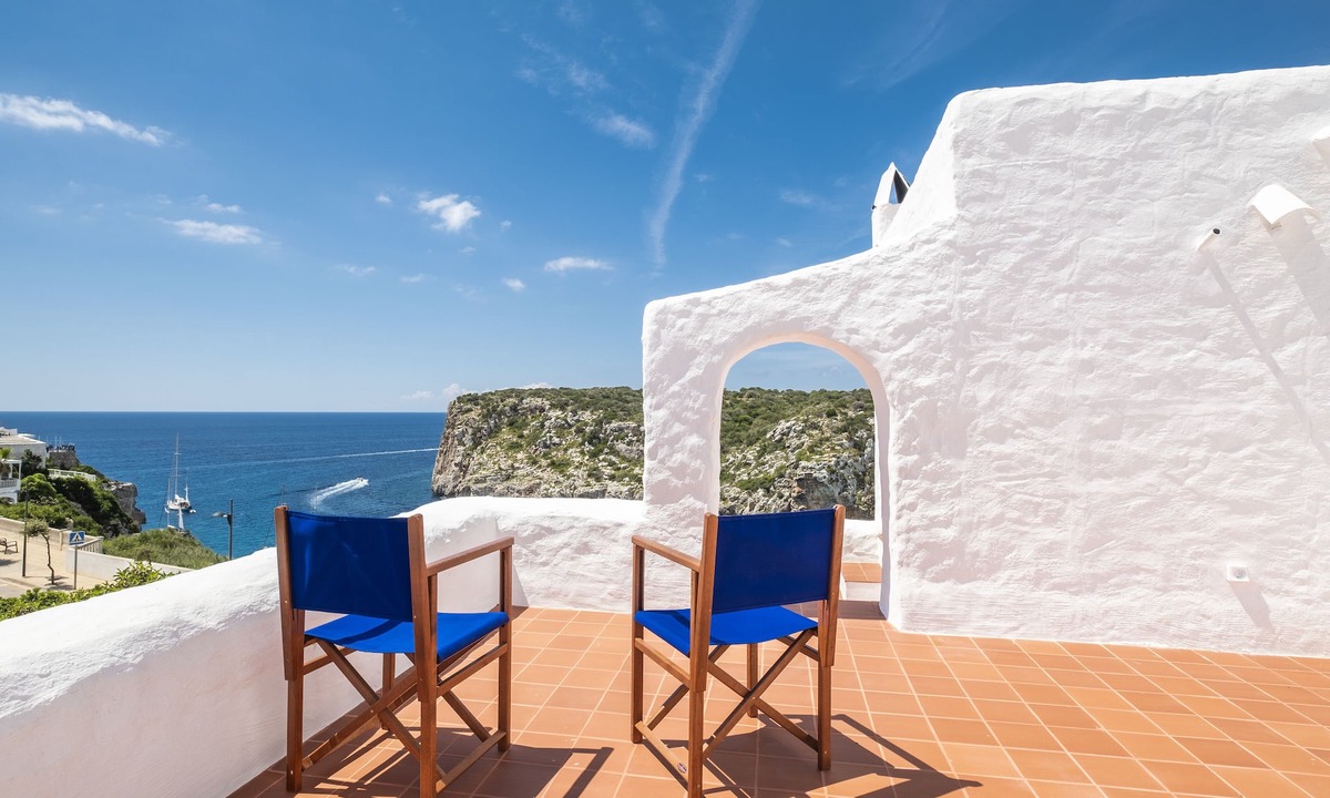 Cala en Porter Ski Chalet | Charming Villa with pool and sea views, Cala en Porter, Menorca