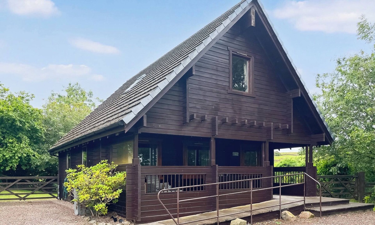 Kirkcudbright Cottage | Criffel Lodge sleeps up to 6 people.