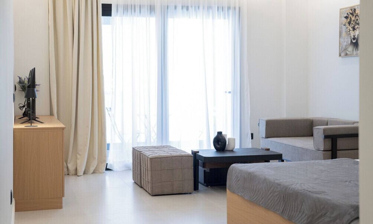 Piraeus Apartment | Deluxe Studio with Balcony in Athens