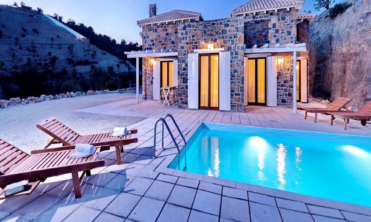 Vizari Villa | Elegant Crete Villa | Villa Dimitris | Stunning Libyan Sea Views | Private.