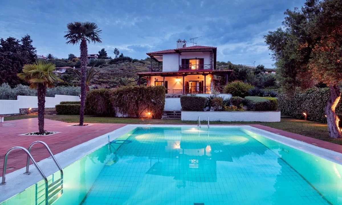 Pallini Villa | #FLH-Escada Pool Villa-Hanioti