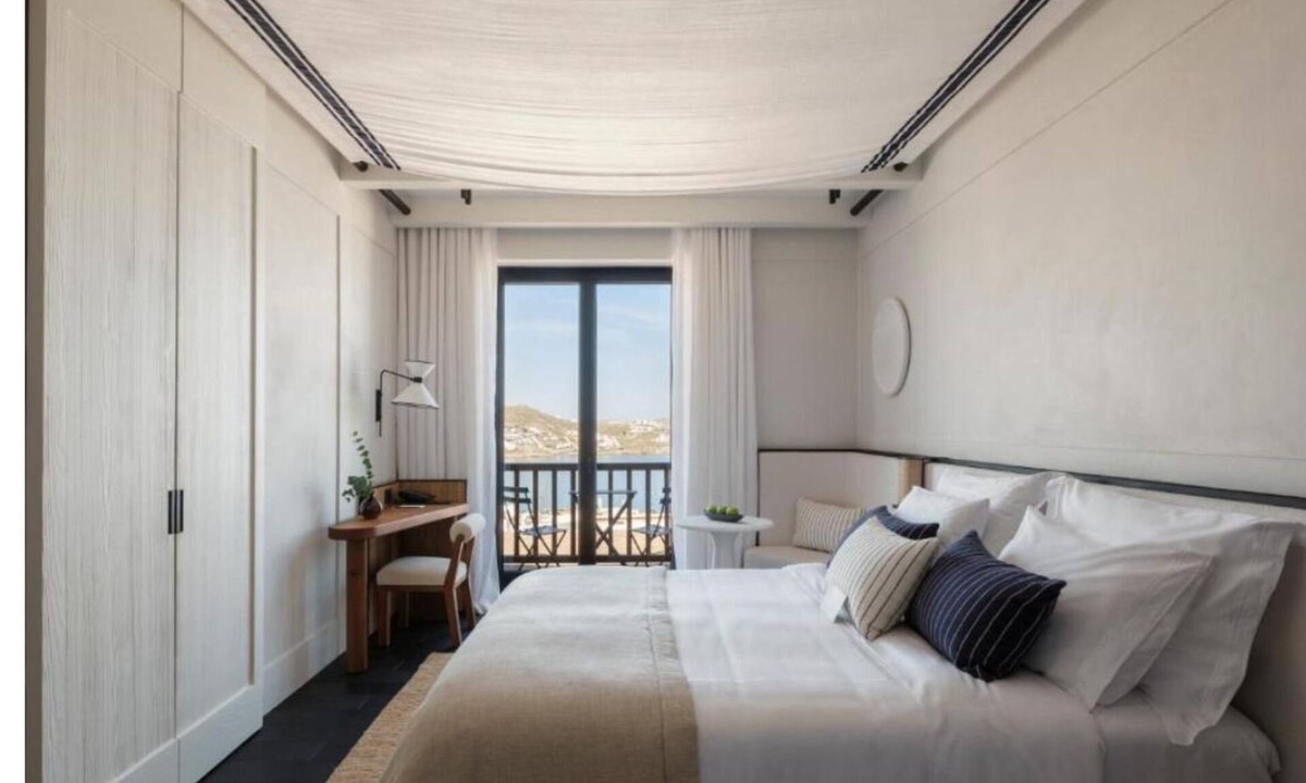 Drafaki Hotel | Gorgeous Private Terrace Suite with Breathtaking Mykonos Windmill Views