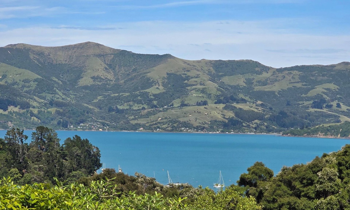 Akaroa House | Harbour-view haven - with a large garden.