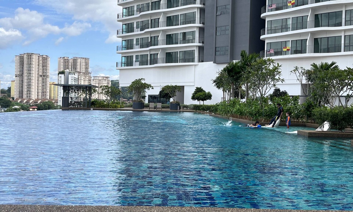 Taman Keramat Apartment | Iconic Perfect, Relaxing , Sky Ring Bridge MHQNAF Datum Jelatek
