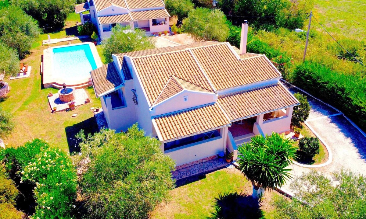 Roda Villa | Kostas Beach Estate with private pool