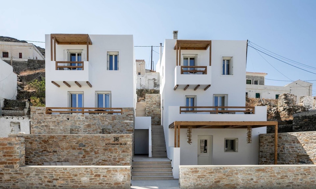 Loutra Hotel | Kythnos Blue - Suite 3 Loutra Bch Balcony Sea View