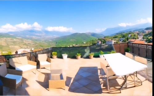 Contursi Terme Apartment | La terrazza