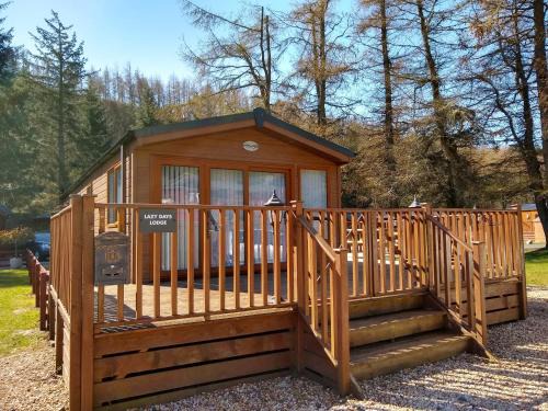 Dollar House | Lazy Days Lodge, Glendevon, Perthshire