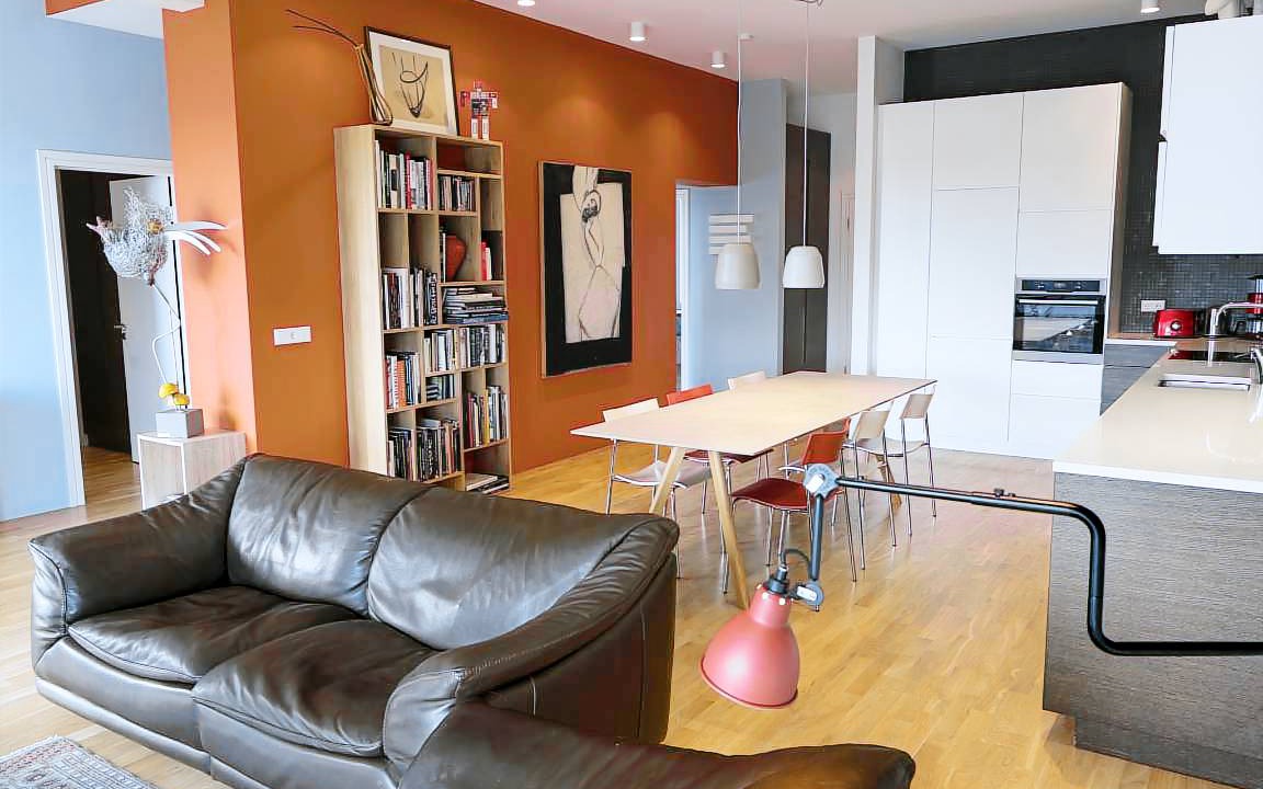 Vesturbær Apartment | Luxury apartment with a view of the harbour