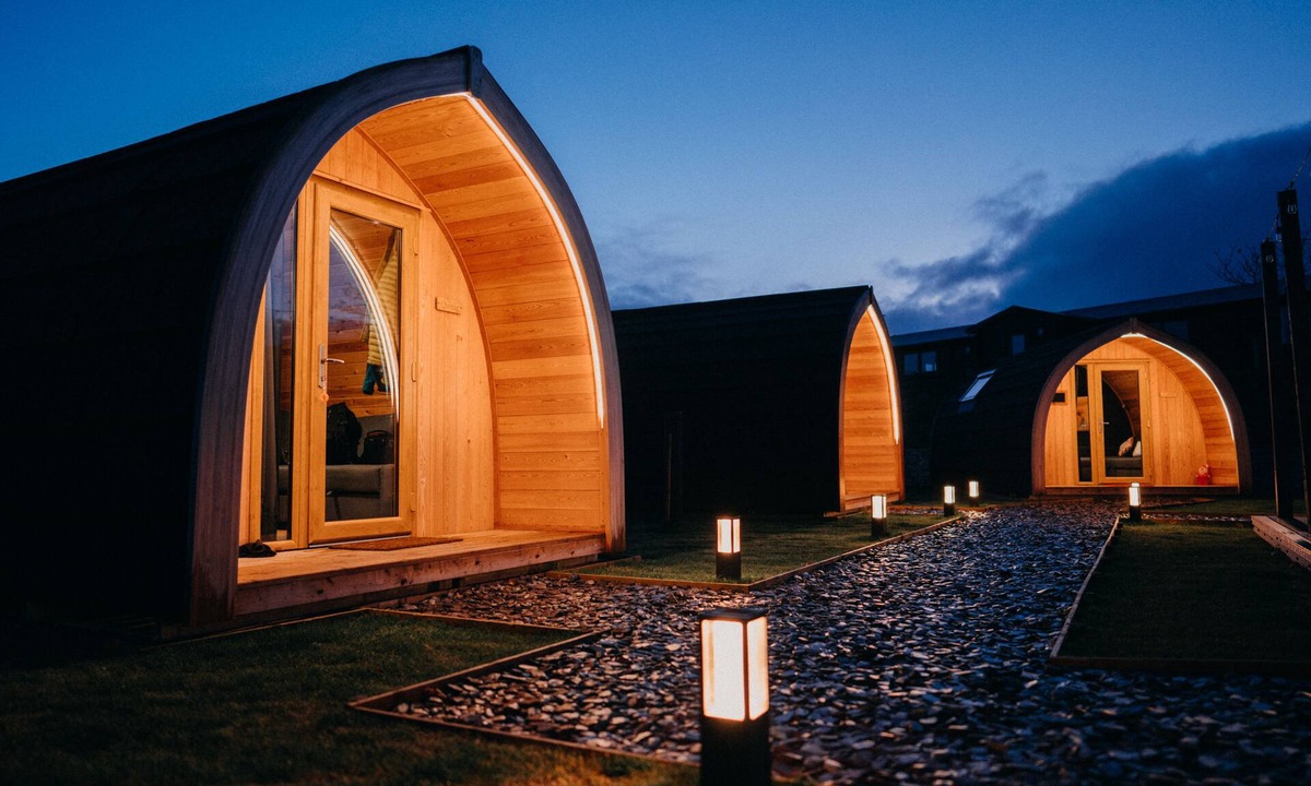 Achmelvich Cabin | Luxury Glamping Pod on the North Coast 500 (no dogs)