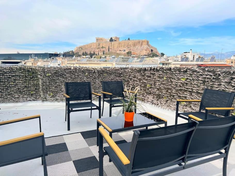 Athens City Centre Apartment | Minimal luxury 5BDR apt w/terrace AcropolisView