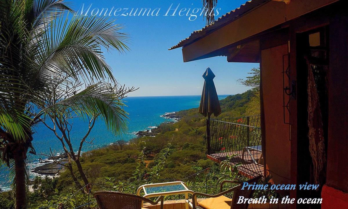 Montezuma Cottage | Montezuma Heights, Colibri Cabin Xtreme Ocean view tree house style. Sleeps 3