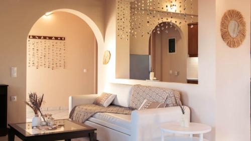 Drosia House | Ocean Breeze Apartment - Panoramic Sea View & Olive Grove - 100m to Beach