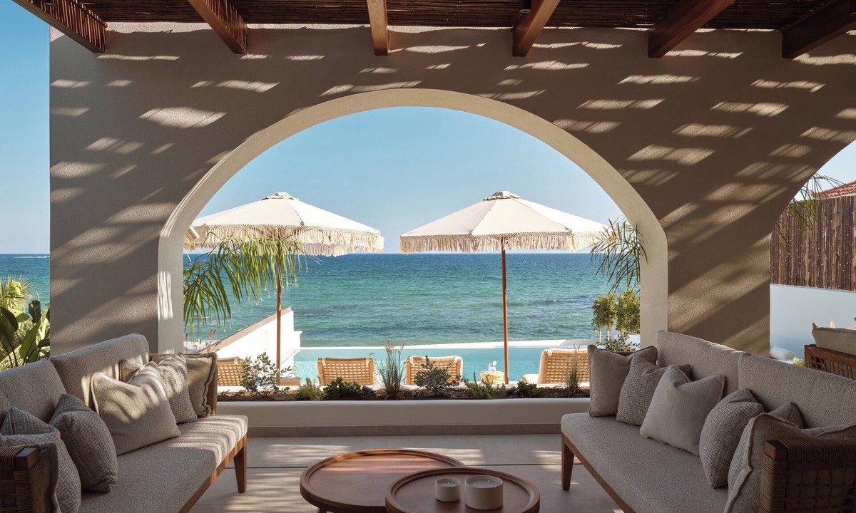 Argassi Villa | Oriana beach front villa, Zakynthos