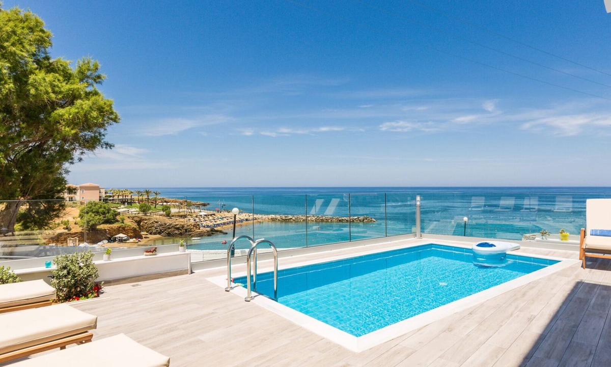 Panormos Villa | Premium Beachfront Villa With Private Pool & Panoramic Sea Views From Any Angle