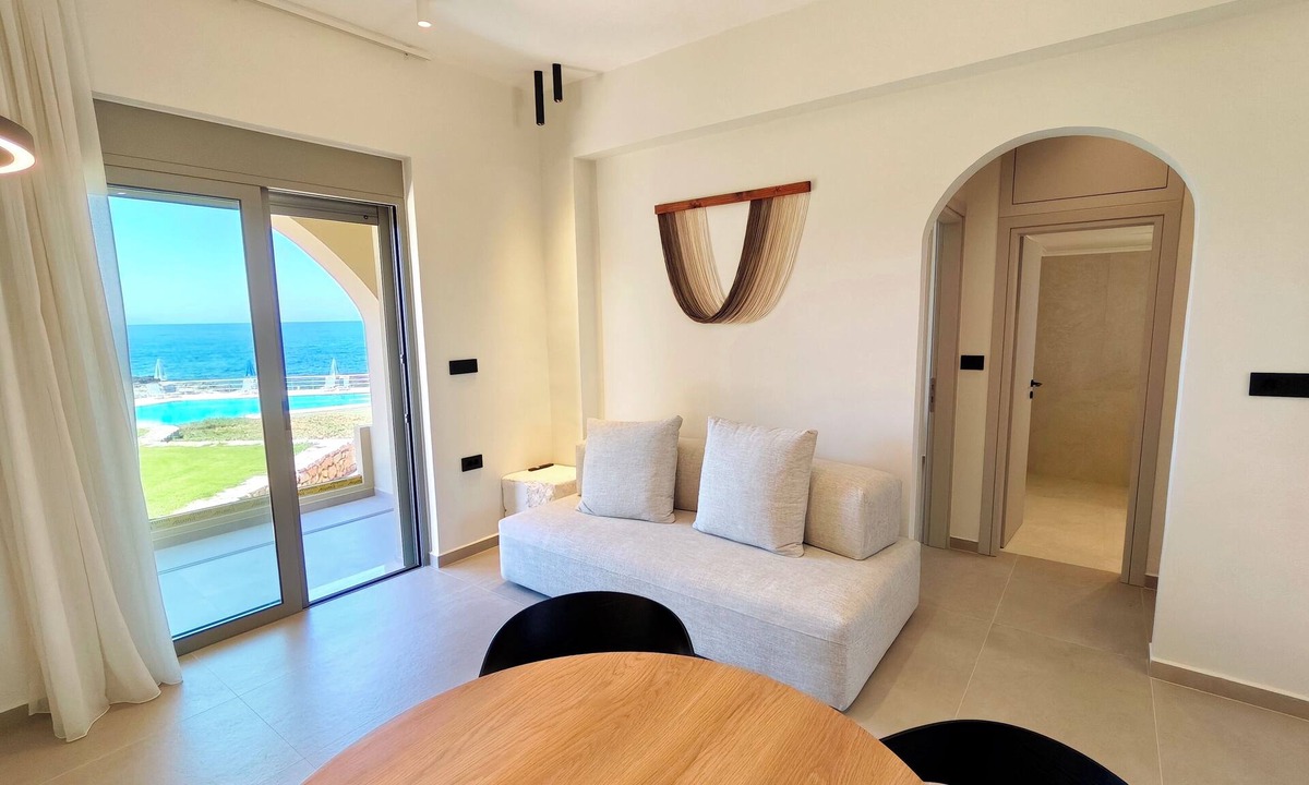 Stavros Apartment | Seafront luxury apartment with amazing sunset view 1