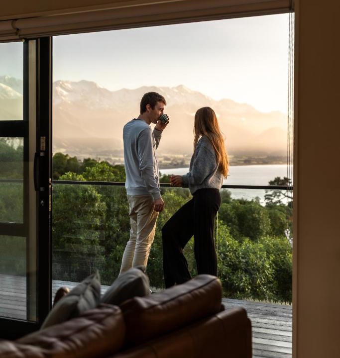 Kaikoura House | Sleek, Elevated Views, Hidden - KK43103