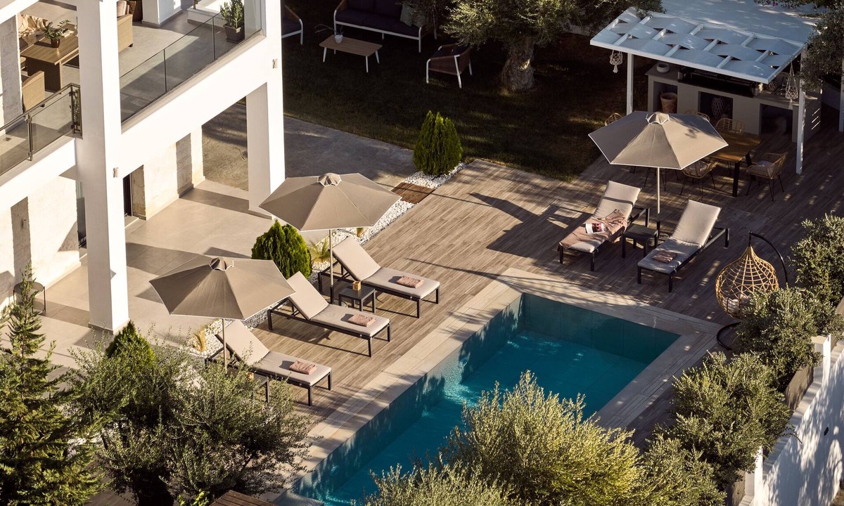 Kalamaki Villa | Solis Ortus Villa, a Sublime Sanctuary with Pool