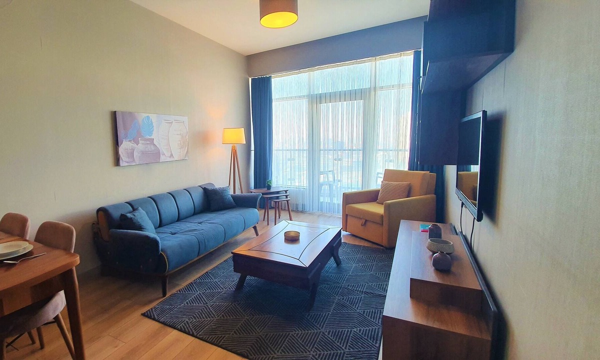Kucukcekmece Apartment | Stylish 1 bedroom apartment at Mall of Istanbul