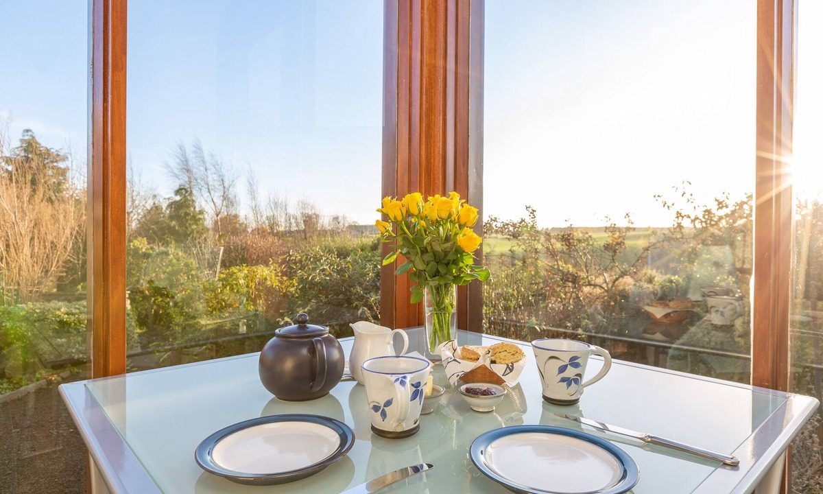 Nenthorn Cottage | Thairn cottage ideal for 2, rural, 3 miles from Kelso. Wood stove All on 1 level