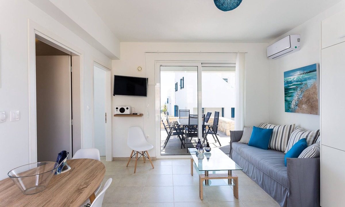 Kavros House | Triton Sea View 7 - two bedroom house close to the sandy beach
