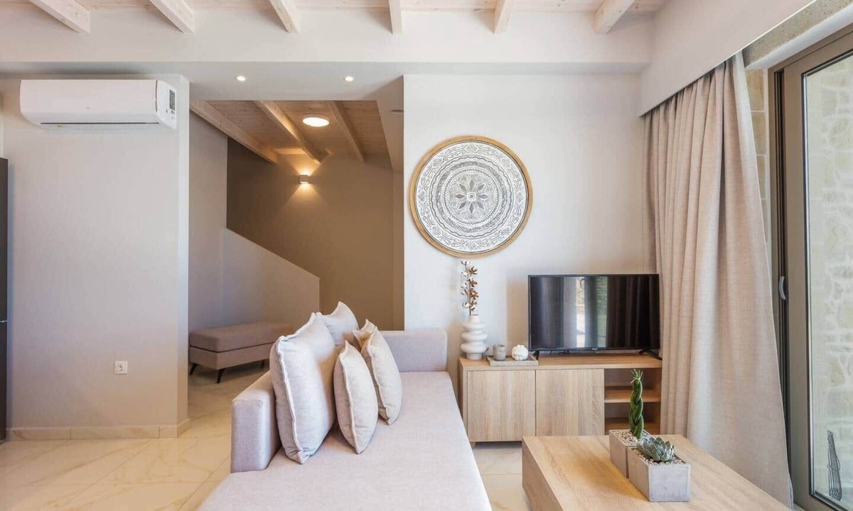Zerviana House | Twin Villas, pool, sea view, BBQ, luxury, quiet