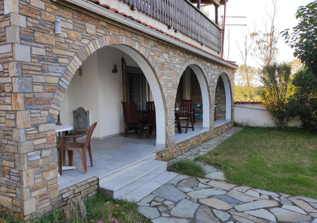 Nea Mesagkala House | Villa Blue Flag