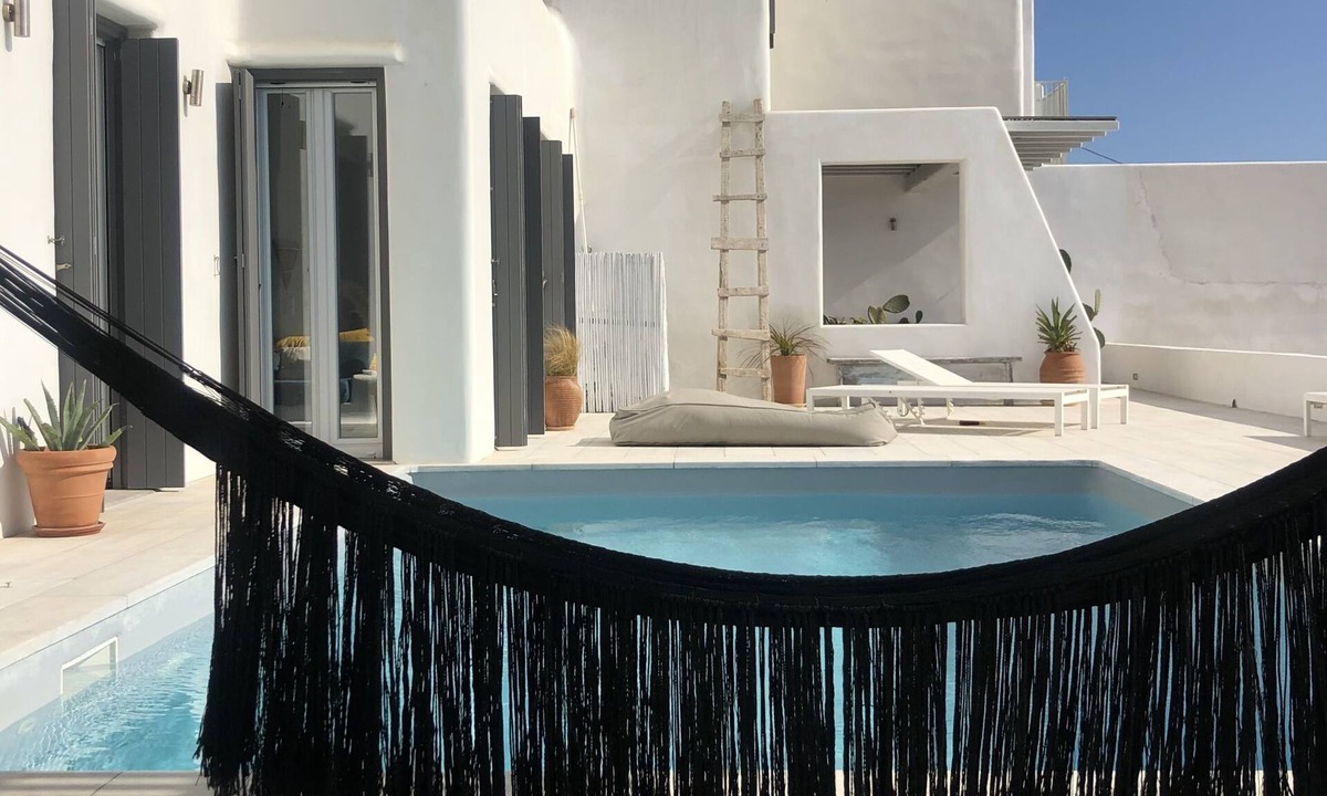 Faros Armenistis House | Villa de Charme Dans un Esprit Bohème