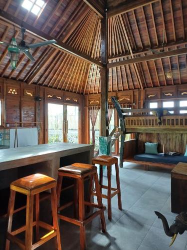Tampaksiring Villa | Villa Esa Bagus - Volcano view - big pool