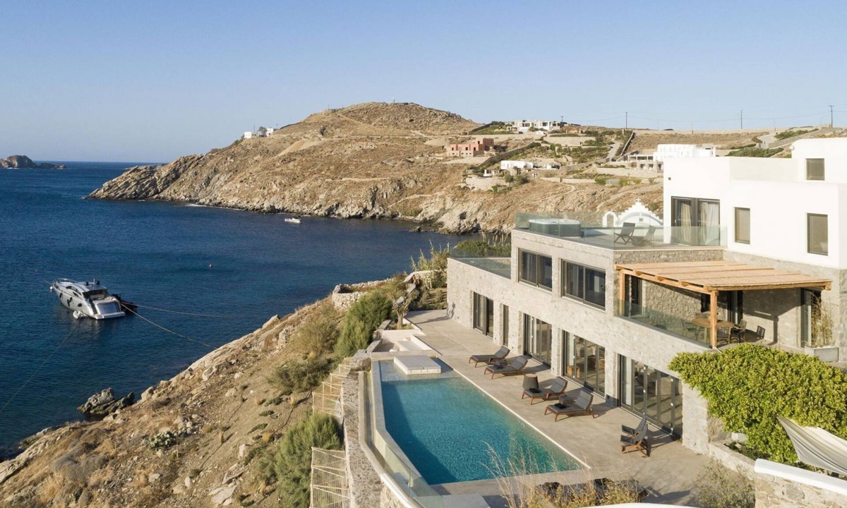 Agios Ioannis Villa | Villa in Ornos with 6 bedrooms sleeps 12