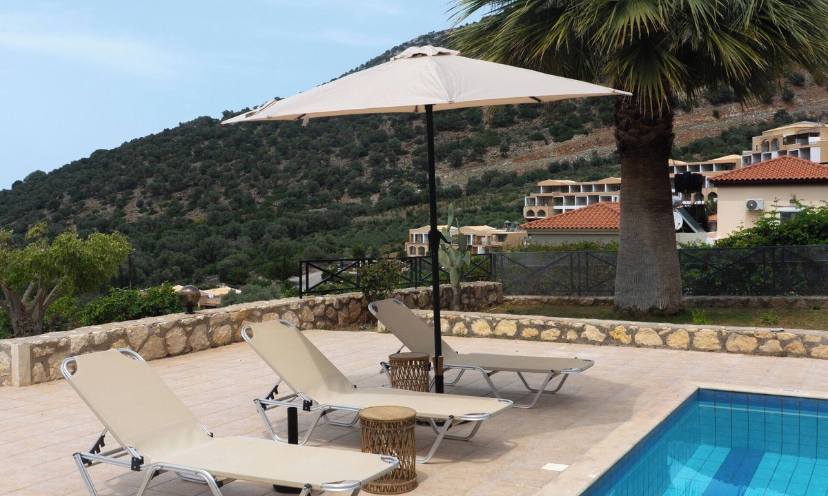 Geropotamos Villa | Villa Sol - 3-bedroom villa in amazing Bali with private pool, AC, WiFi