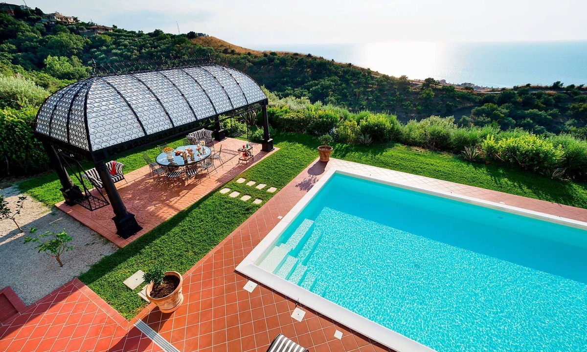 Capo d'Orlando Villa | Wonderful private villa for 10 people with private pool, WIFI, A/C, TV, terrace and panoramic view