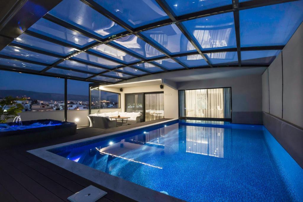 Kolokinthou Apartment | Zambelis Athens Penthouse Spa