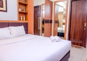 2BR Apartment Cozy Pool View Kemang Village with Access to Mall By Travelio